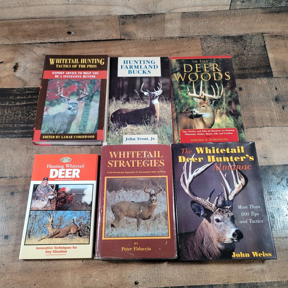 Deer Hunting Strategy Book Lot of 6 Books